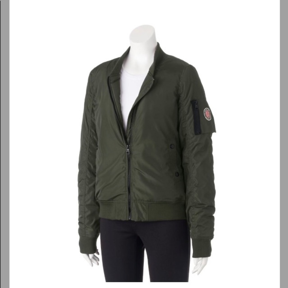 Juniors Madden Girl Bomber Jacket ~ L
